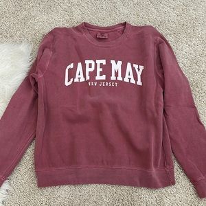 Cape May comfort colors sweatshirt